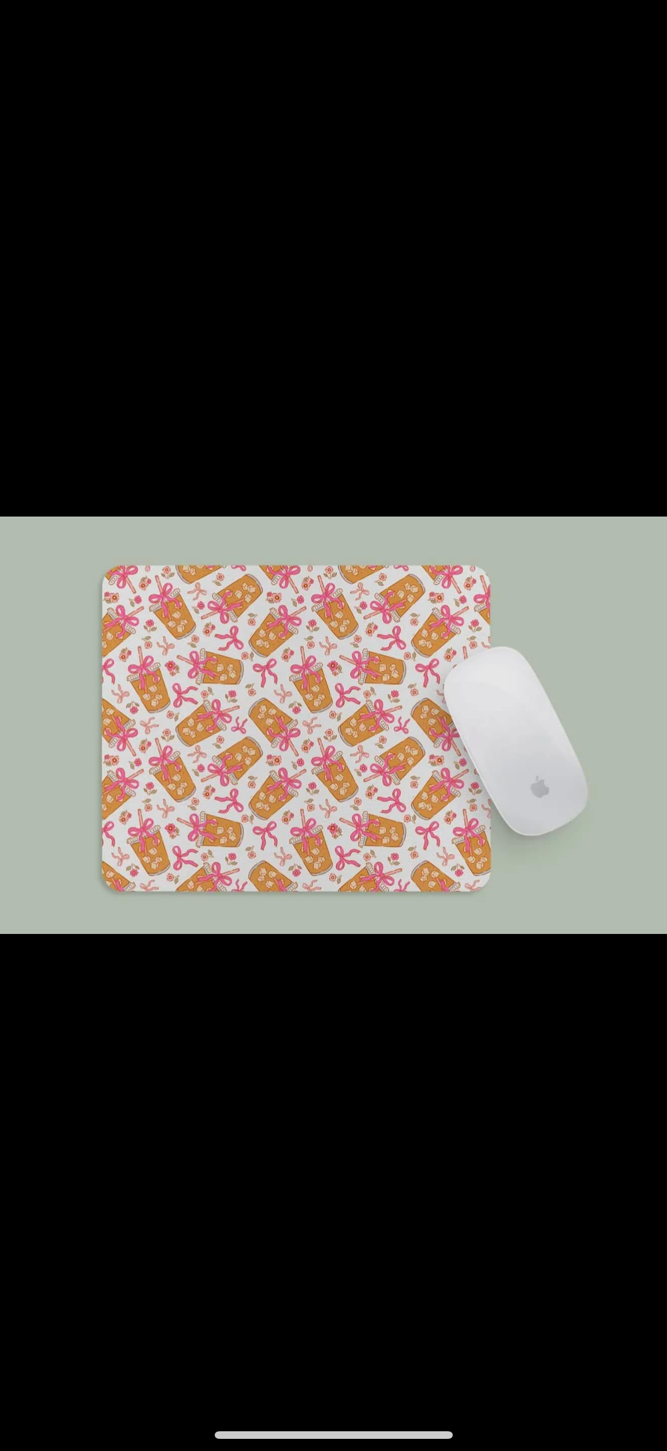 Iced Coffee Mousepad