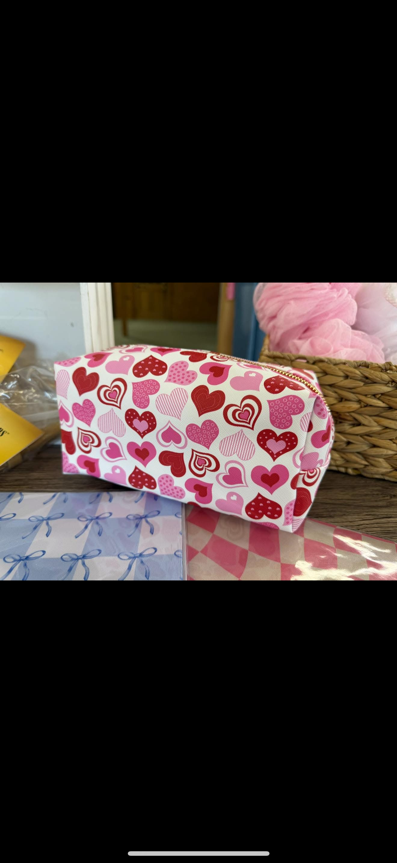 Heart Cosmetic Bag